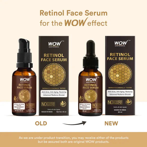 Retinol Face Serum Youthful Glow & Acne Defense 30ml