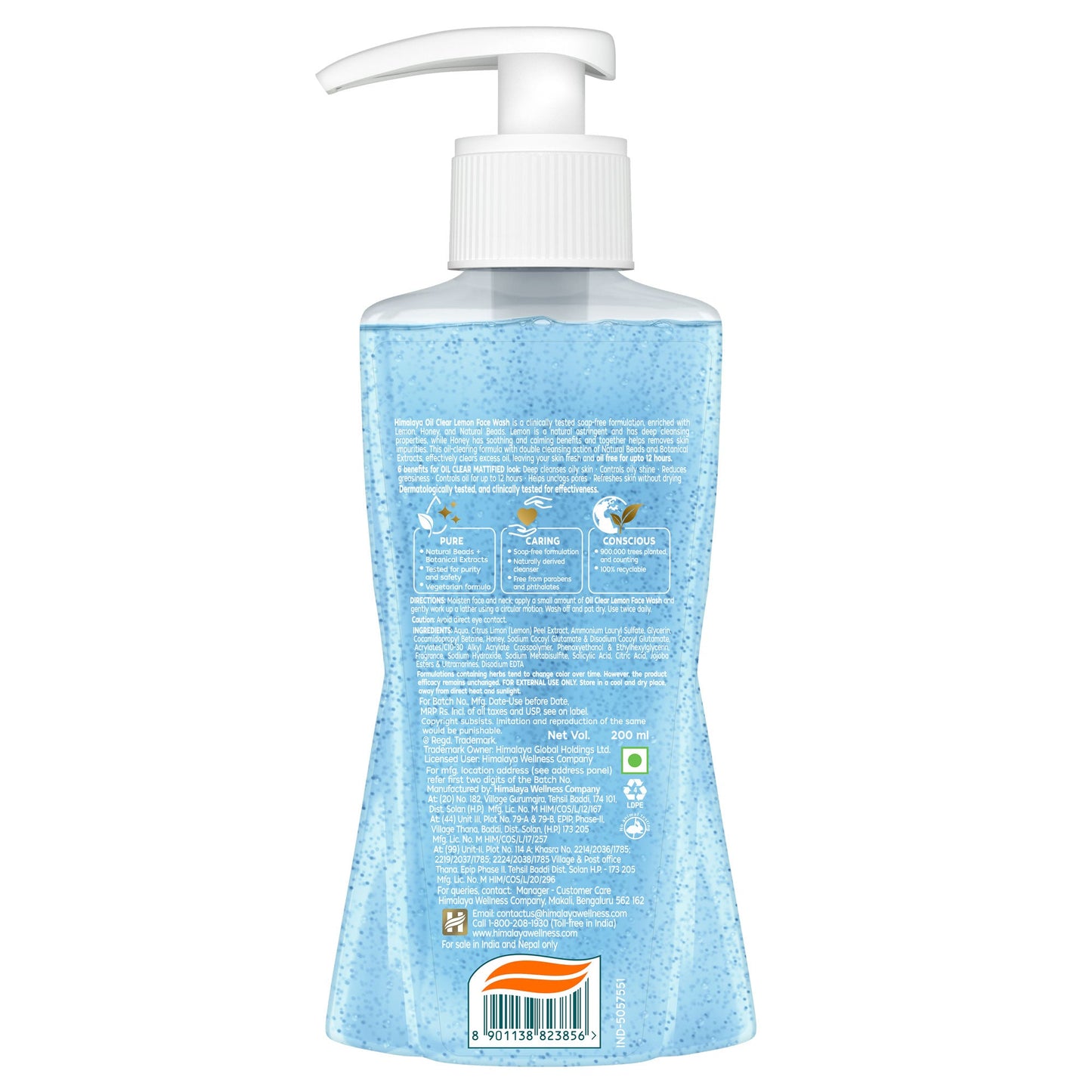 Oil Clear Lemon Face Wash 100ml