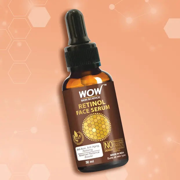 【WOW Skin Science】 Retinol Face Serum Youthful Glow & Acne Defense｜レチノール フェイスセラム｜30ml