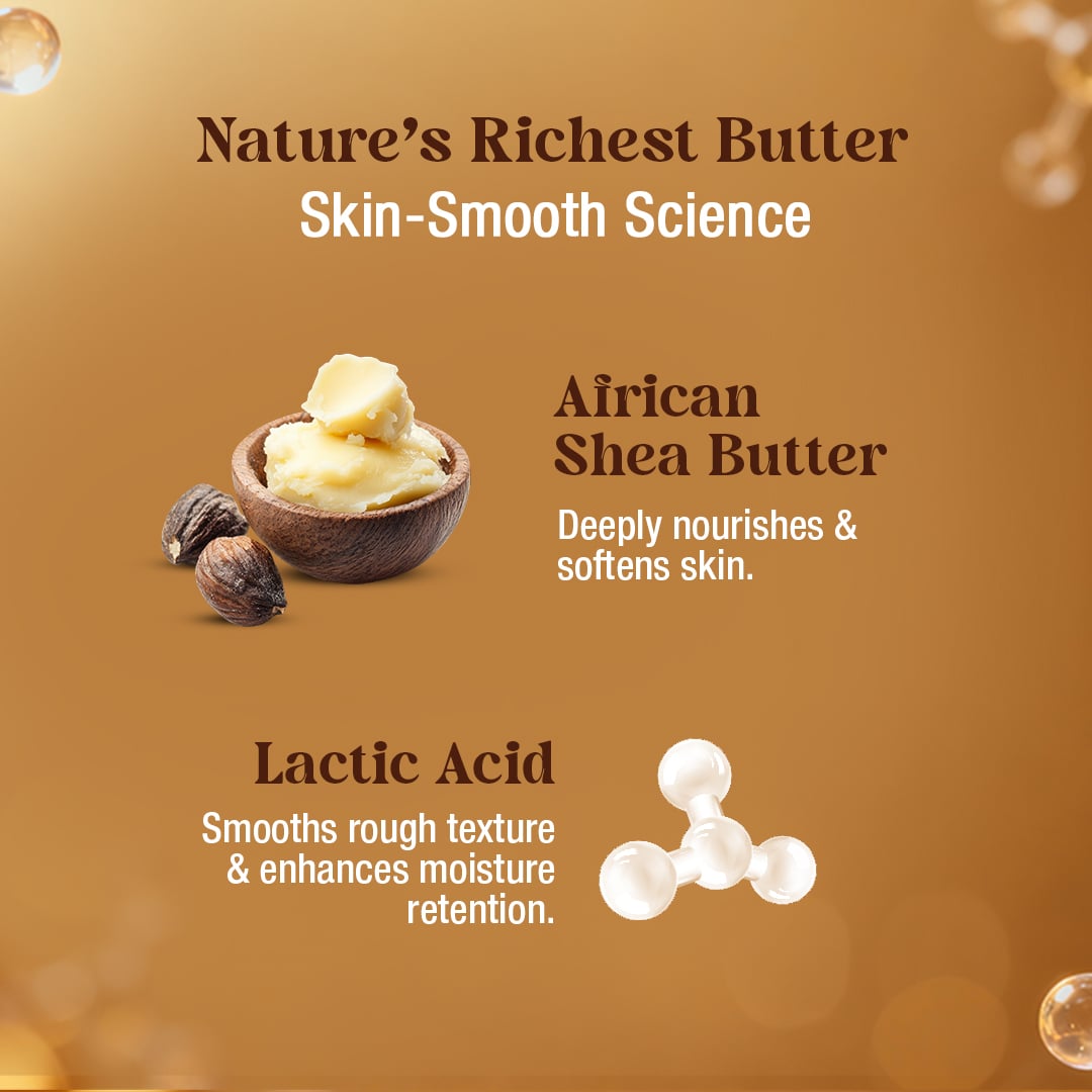 African Shea Body Lotion Comforts and Softens Dry Skin 200 ML