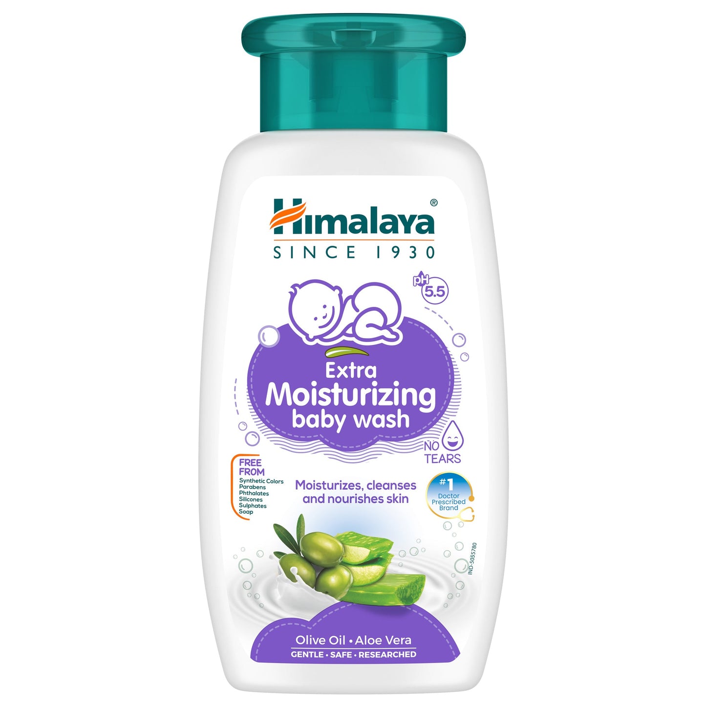 Himalaya Extra Moisturizing Baby Wash 100ml