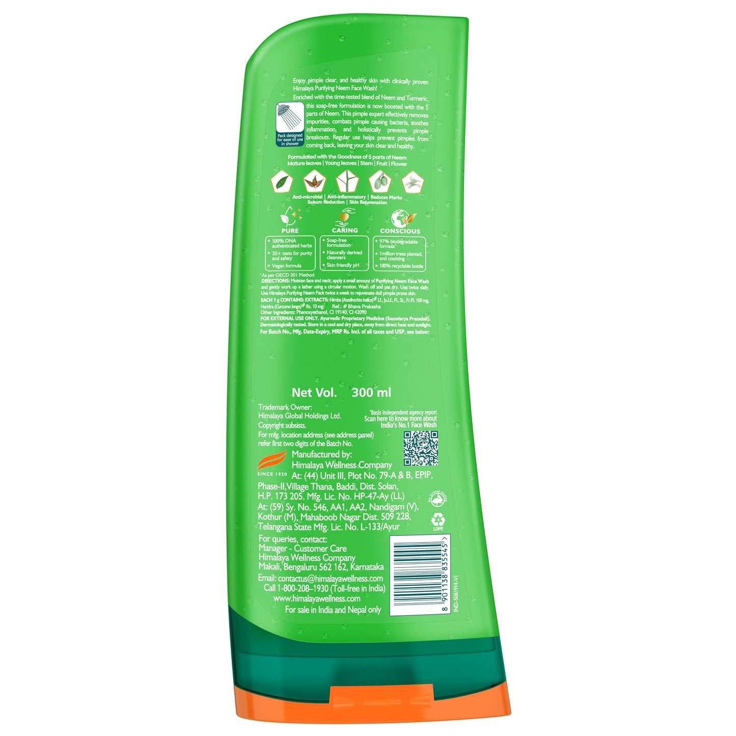 Himalaya Purifying Neem Face Wash 100ml