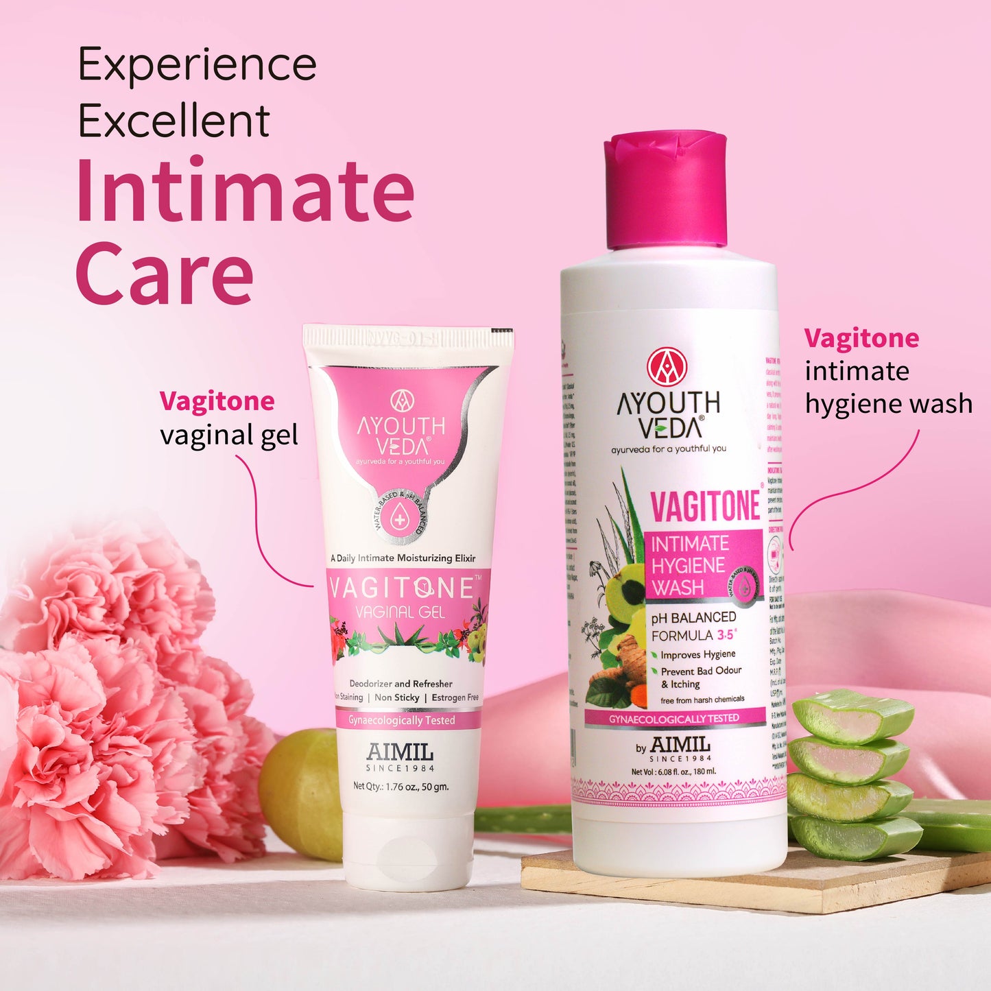 Vagitone Daily Intimate Hygiene Wash for Women – Gentle, Safe & Refreshing |  ( Net Qty-100 ml) 100ml
