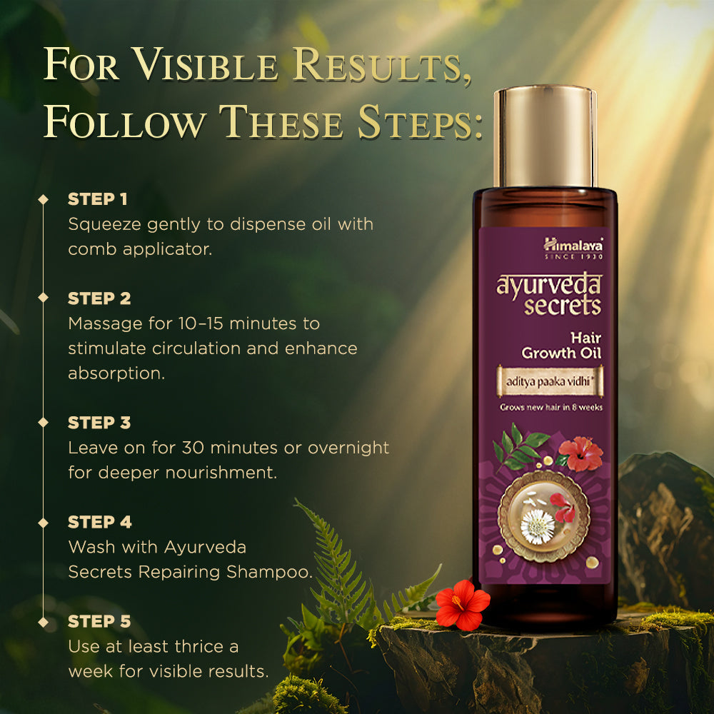 Himalaya Ayurveda Secrets Hair Growth Oil 200ml