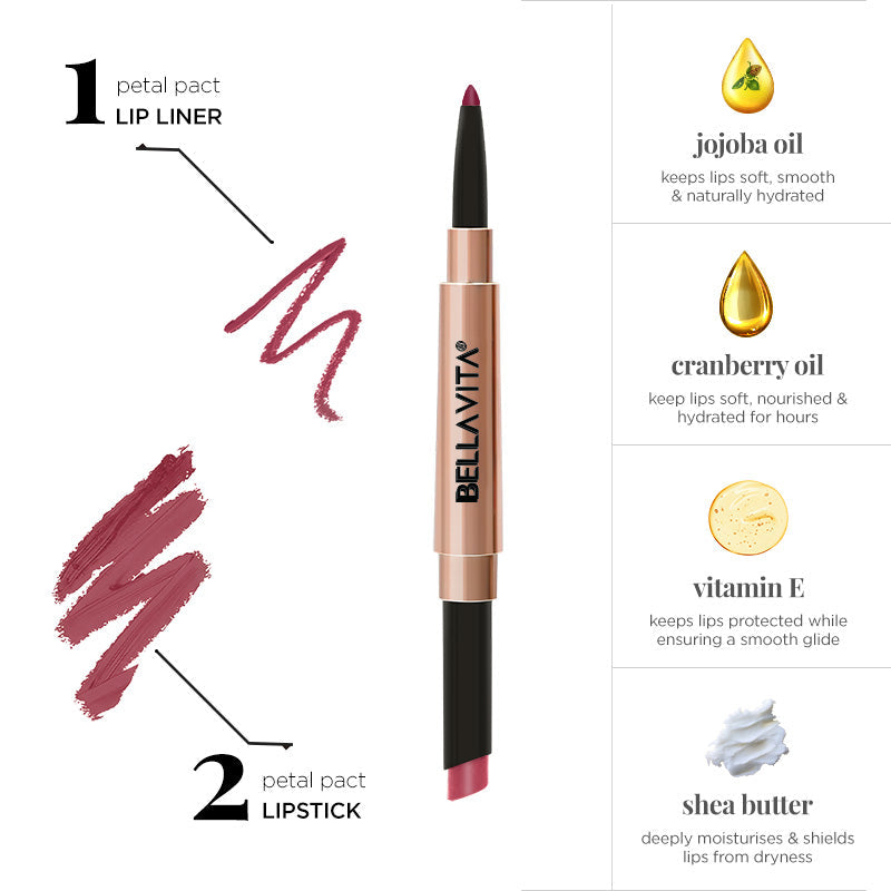 TWIN FLAME- LIPSTICK & LIP LINER DUO
