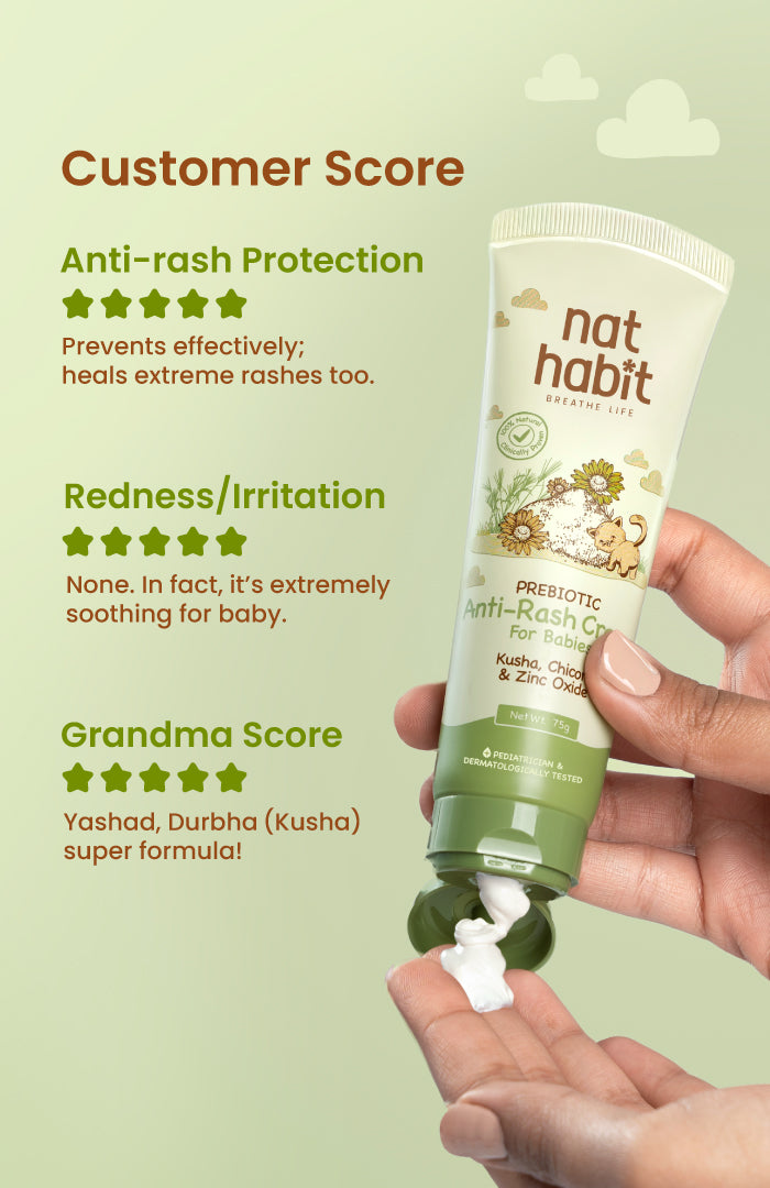 Prebiotic Anti-Rash Cream for Babies 100g-v2