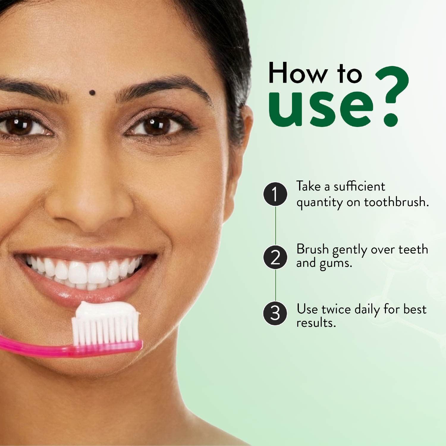 Natural Whitening Toothpaste Net qty.- 100 g each Set of 2 100g