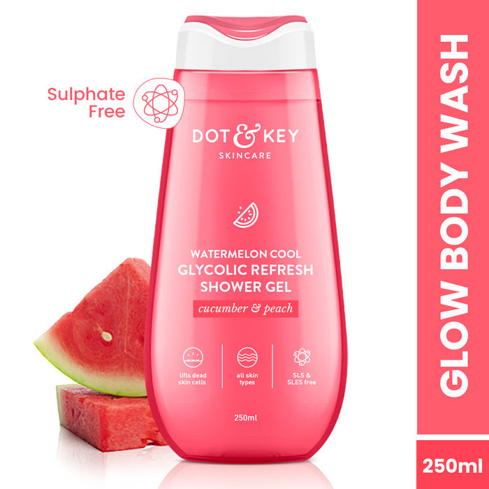 Watermelon Cooling Glycolic Acid Shower Gel 250ml