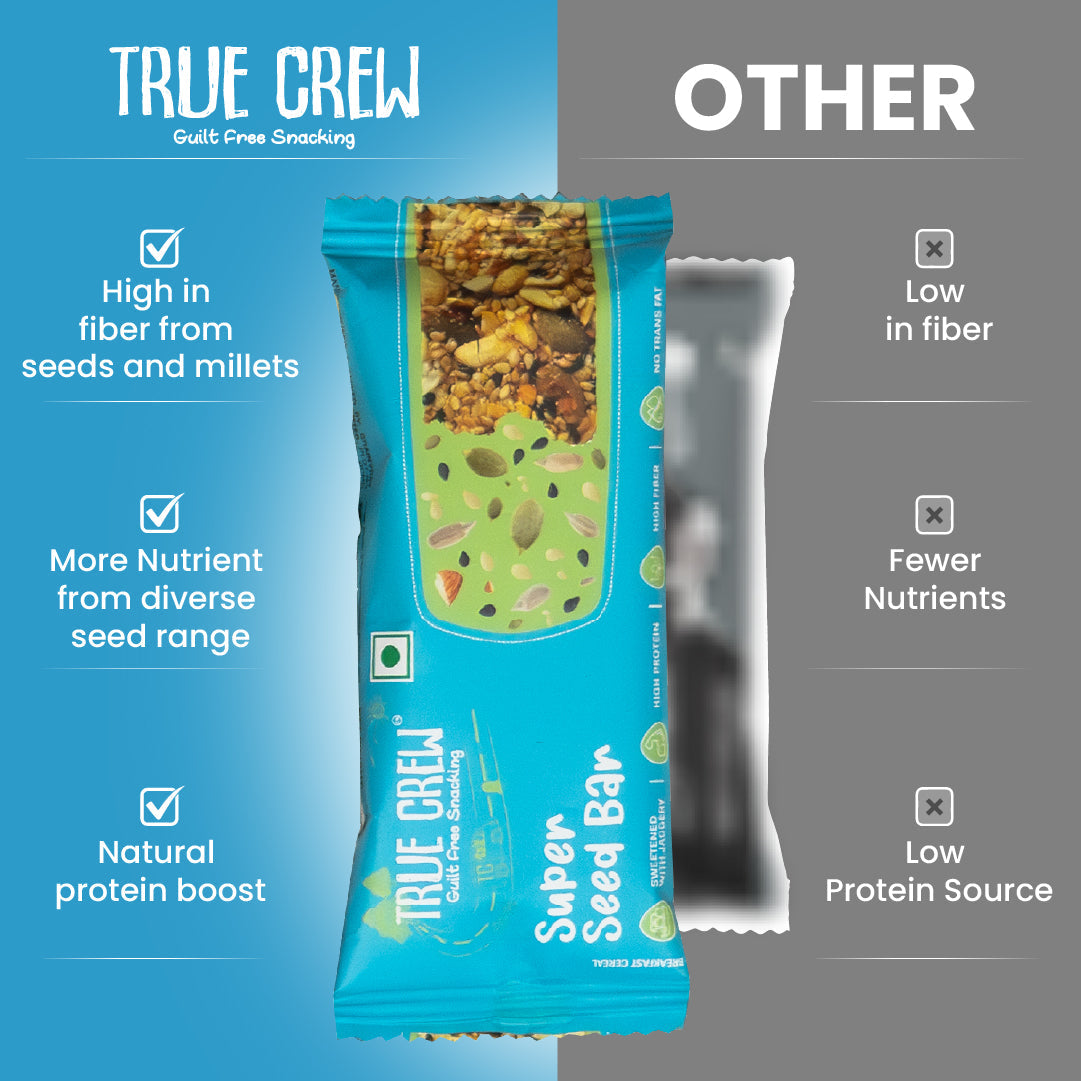 TRUE CREW - Super Seed Bar, 25 g 25g