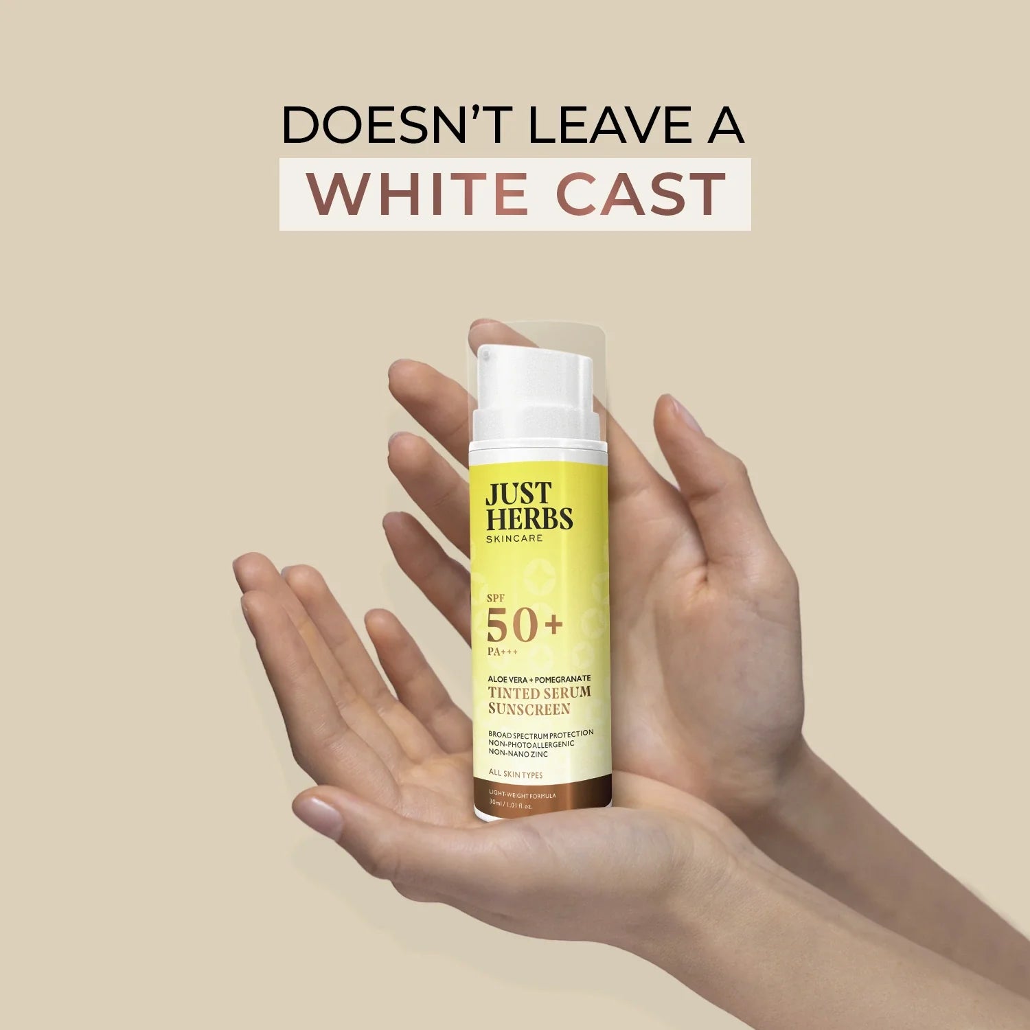 Tinted Serum Sunscreen with SPF 50+ PA+++ 30ml