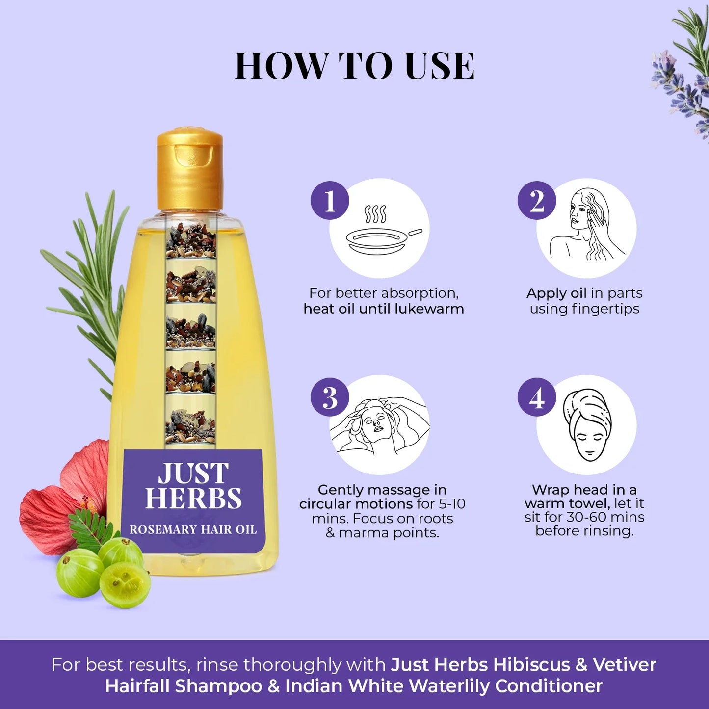 Rosemary Hair Oil 180ml