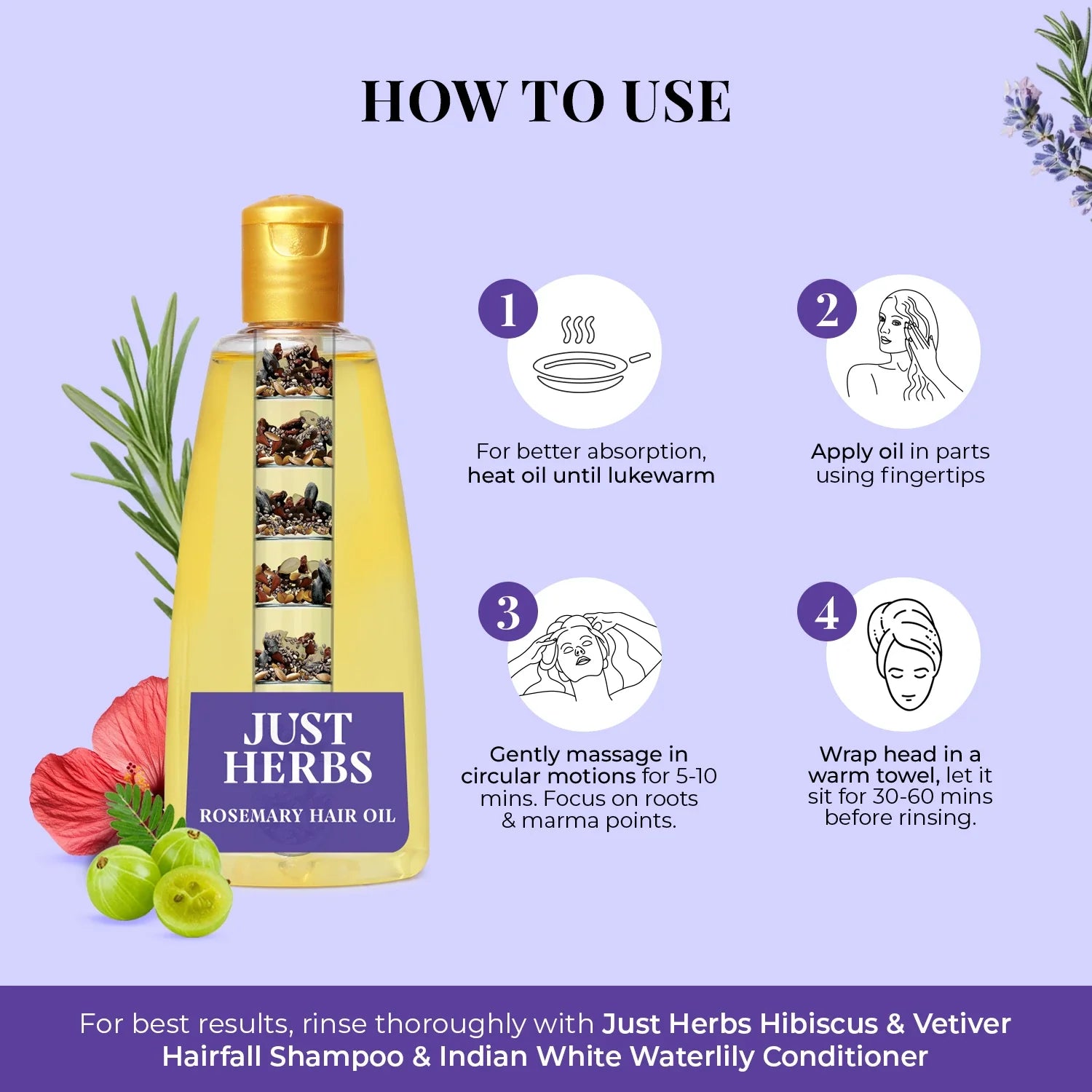 Rosemary Hair Oil 180ml