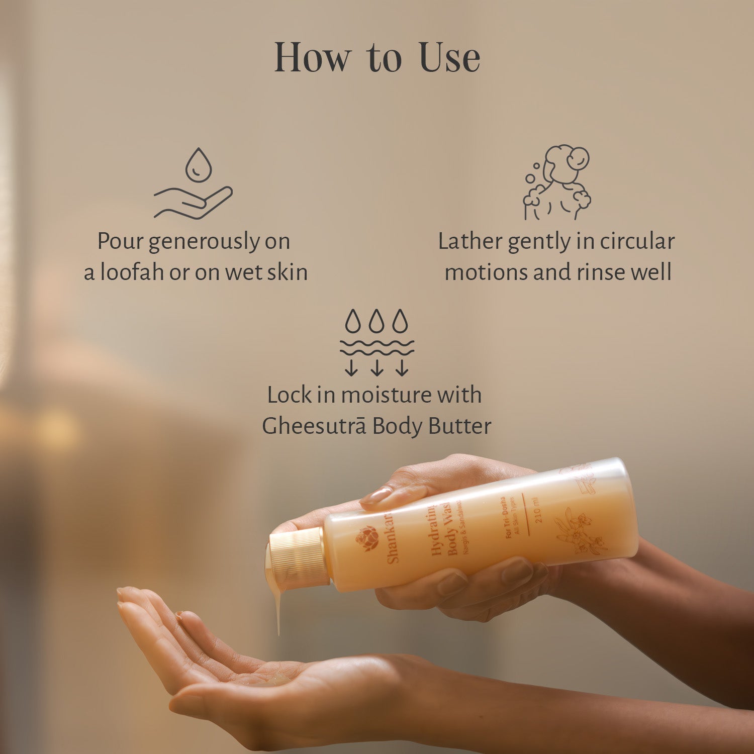 Shankara Hydrating Body Wash, 210 ml 210ml