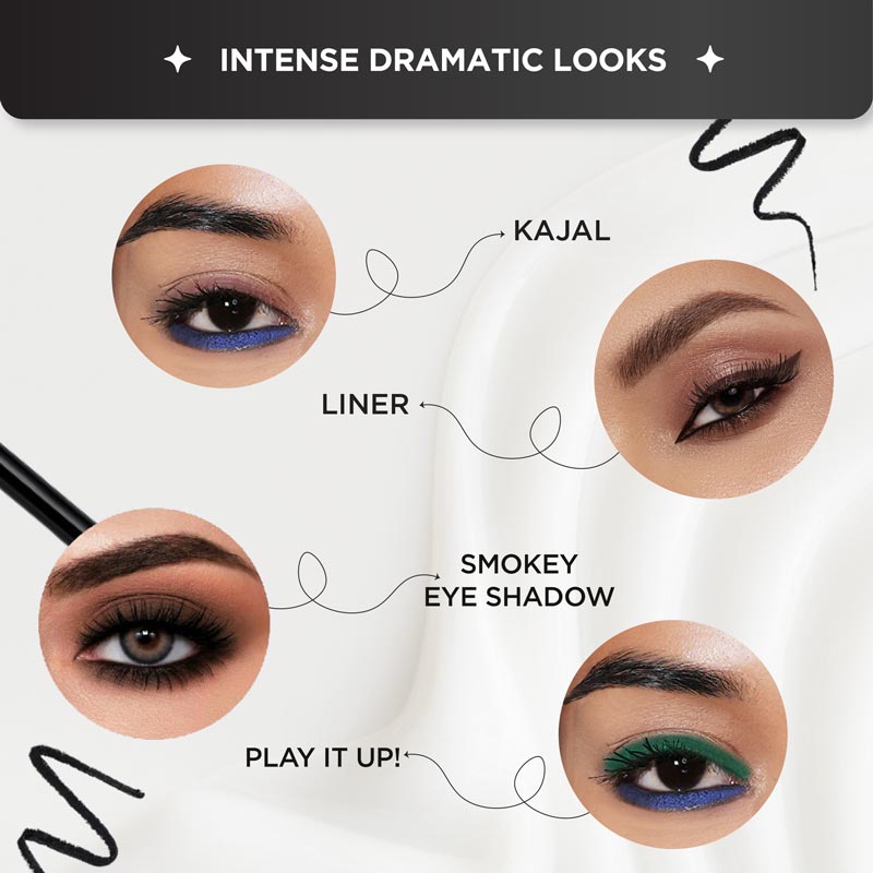 Intense Drama Brown Kajal - 0.3g 0.3g
