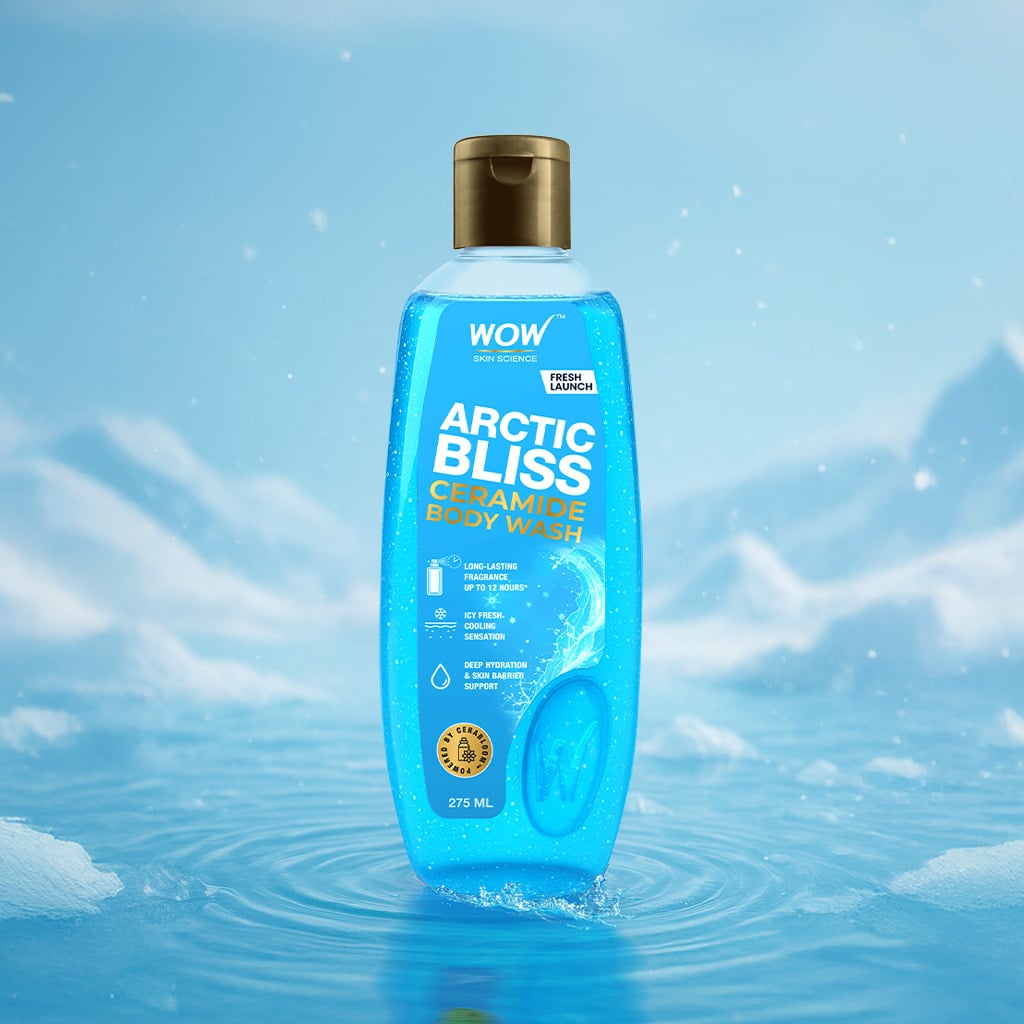 Menthol-Infused Ceramide Body Wash Invigorating Icy Cleanse 275ml