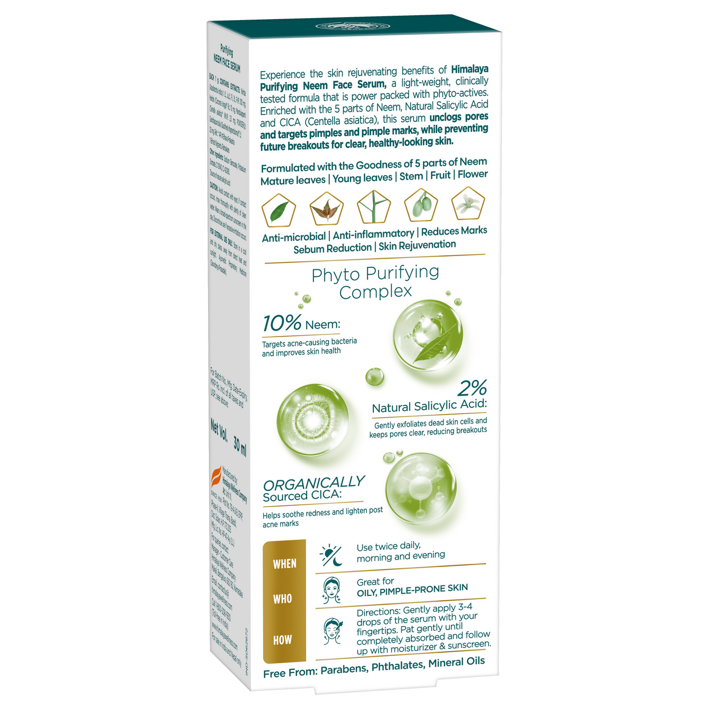 Purifying Neem Face Serum 30ml