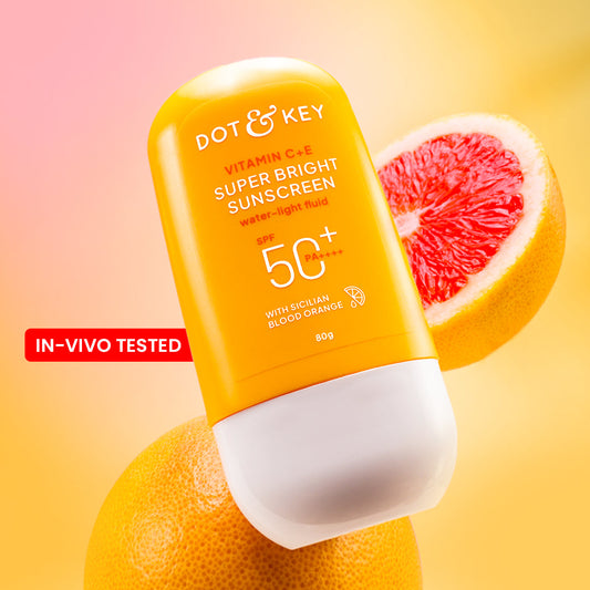 Vitamin C + E Sunscreen, IN-VIVO Tested SPF 50+ PA++++ 50g