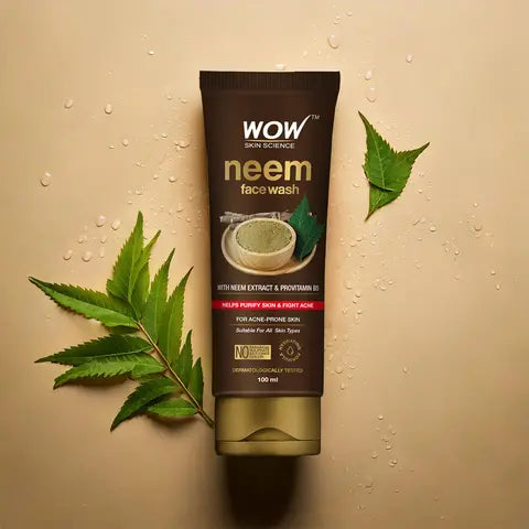 【WOW Skin Science】Neem Face Wash Acne Control & Oil Balancing｜ニーム フェイスウォッシュ｜100ml