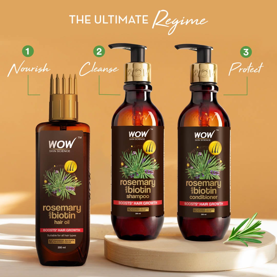 Rosemary Biotin Hair Conditioner Fuller-Looking, Smooth, Shiny Hair 250ml