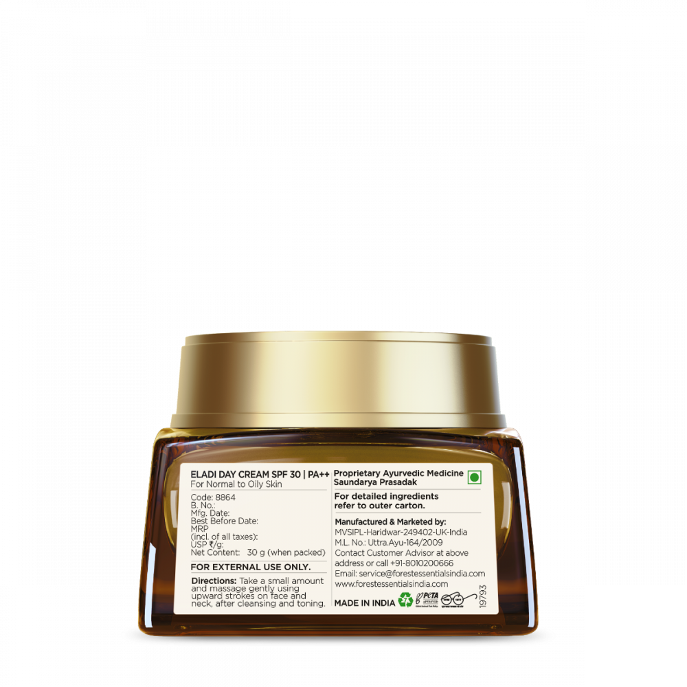Eladi Day Cream with Freshwater Pearls & SPF 30 | PA++ 30g