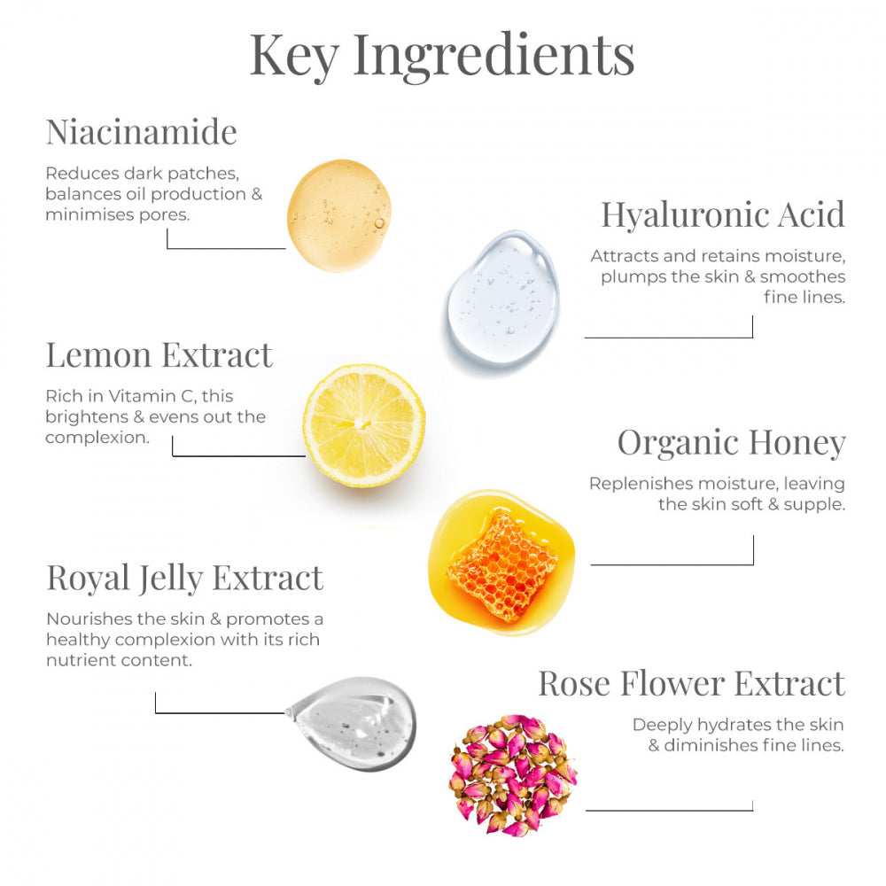Delicate Facial Cleanser Mashobra Honey, Lemon & Rosewater 30 g