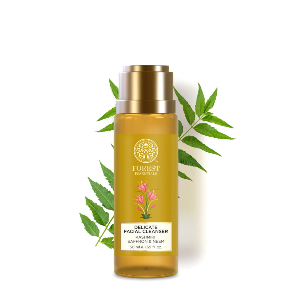 Travel Size Delicate Facial Cleanser Kashmiri Saffron & Neem 15 g