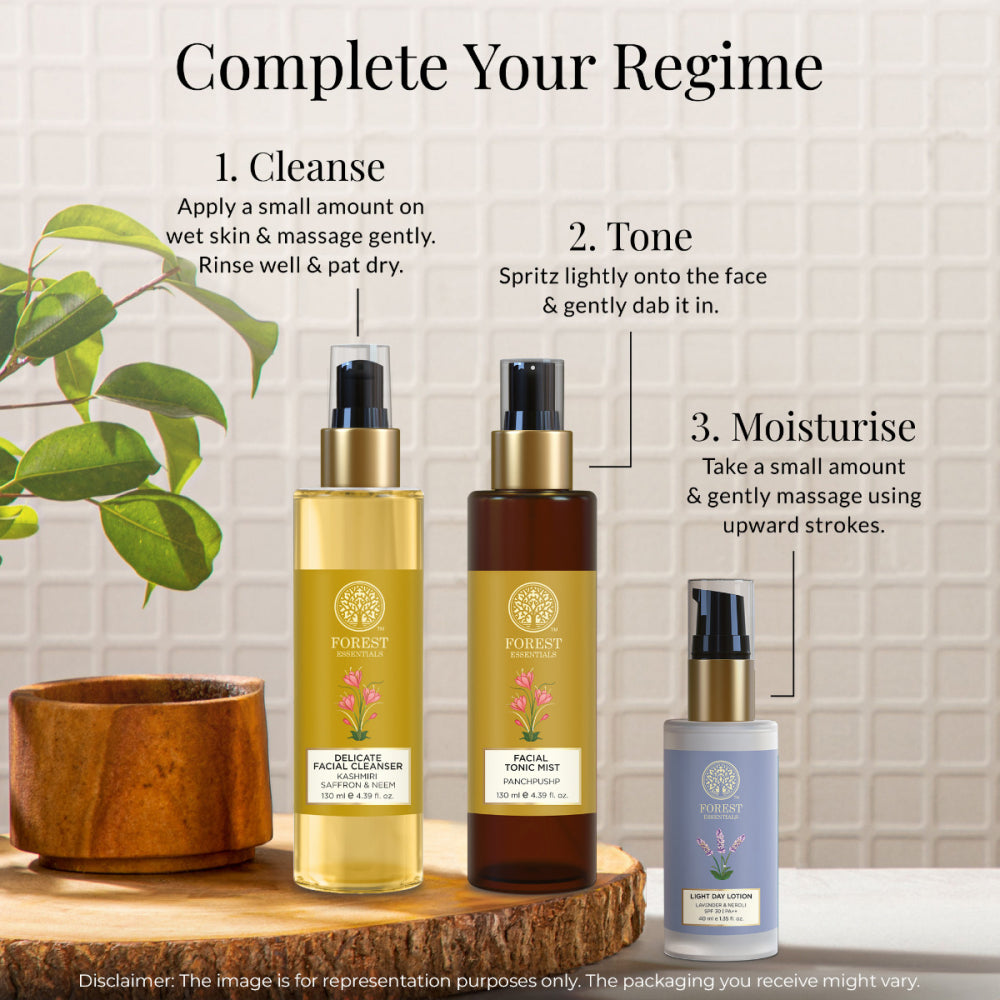 Travel Size Delicate Facial Cleanser Kashmiri Saffron & Neem 15 g