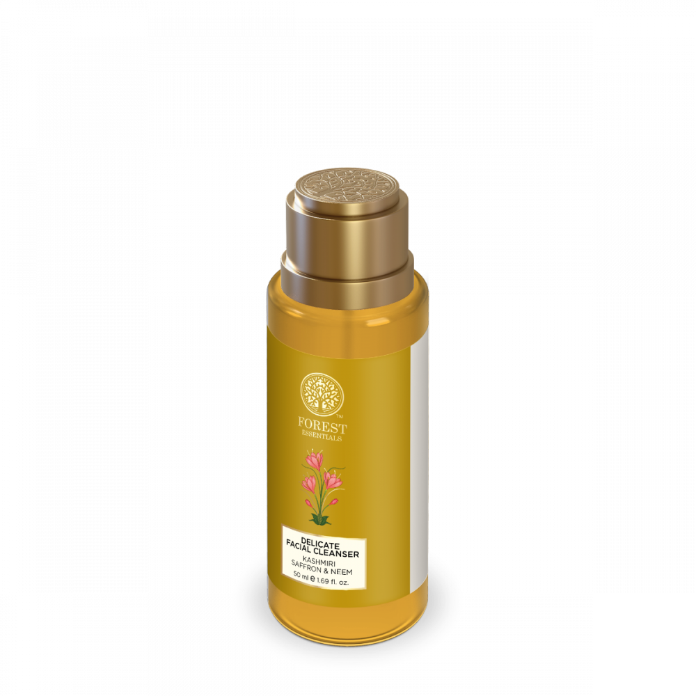 Travel Size Delicate Facial Cleanser Kashmiri Saffron & Neem 15 g