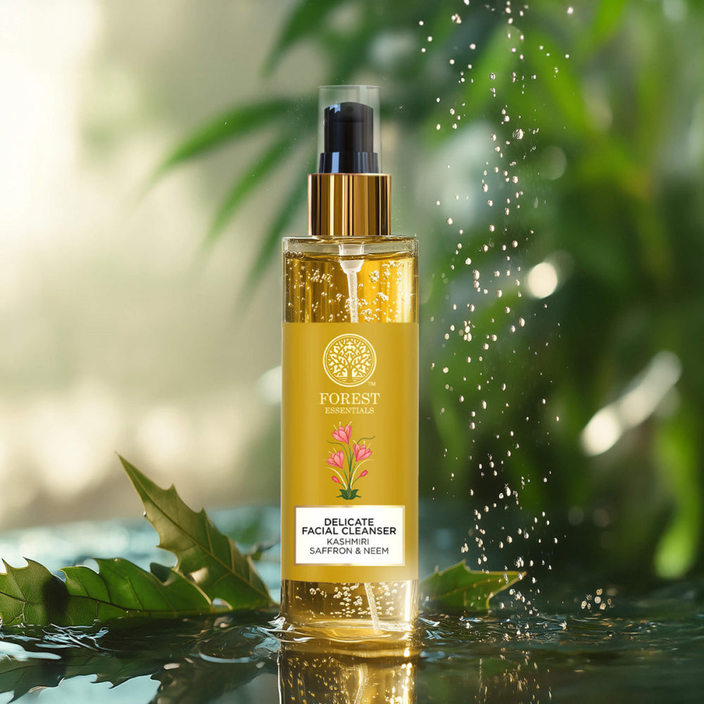 Travel Size Delicate Facial Cleanser Kashmiri Saffron & Neem 15 g