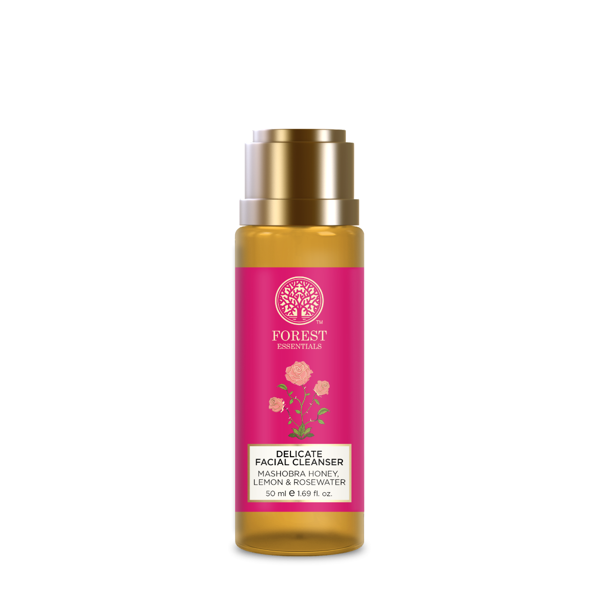 Travel Size Delicate Facial Cleanser Mashobra Honey, Lemon & Rosewater 50 ml