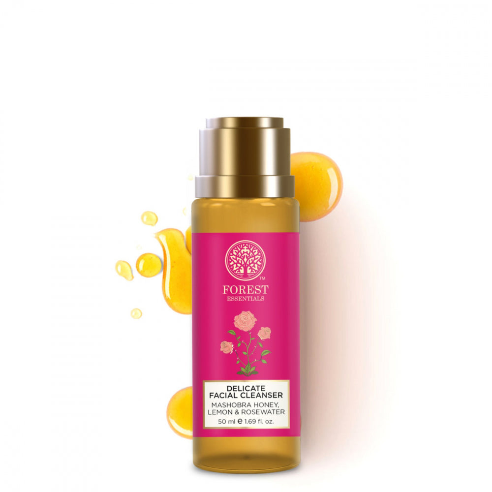 Travel Size Delicate Facial Cleanser Mashobra Honey, Lemon & Rosewater 50 ml
