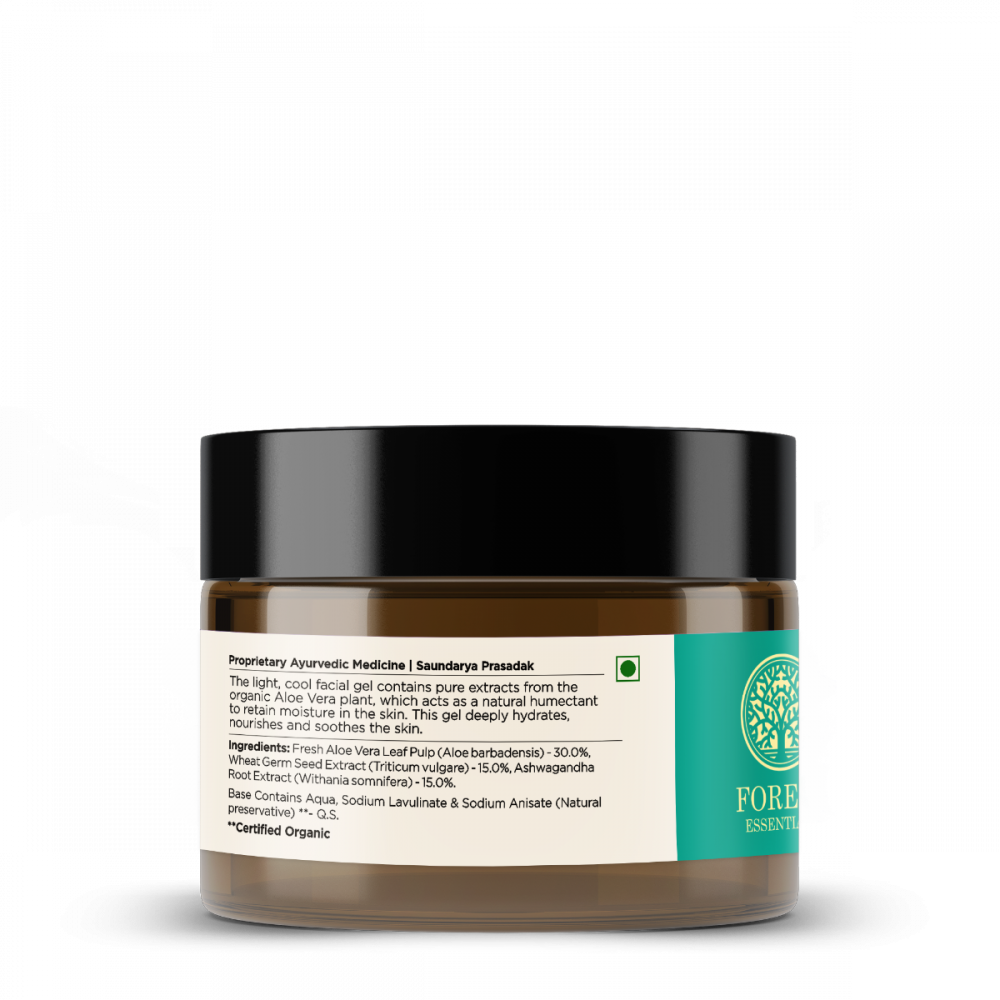 Light Hydrating Facial Gel Pure Aloe Vera 50g