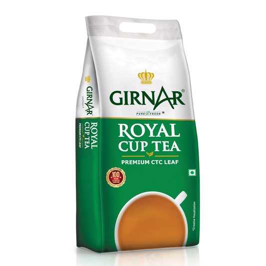 【Girnar】 Royal Cup Tea 1kg Pouch
