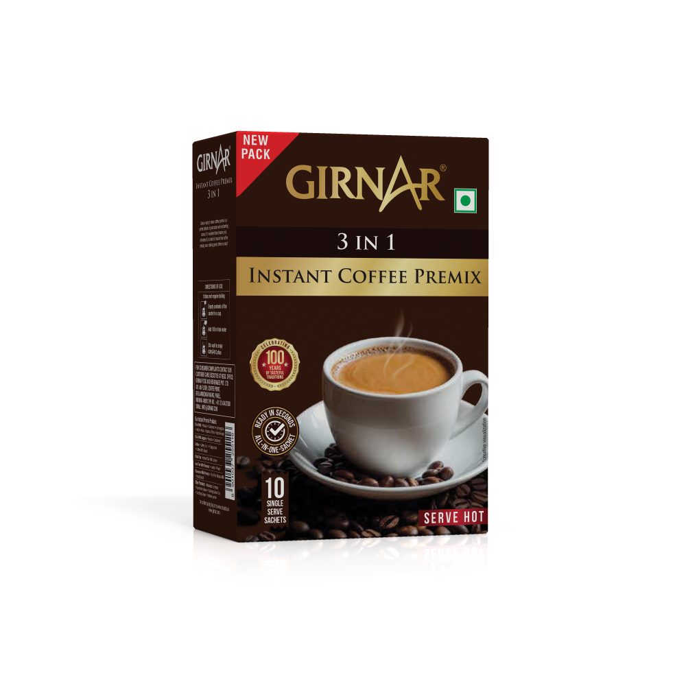 Instant Premix 3 In 1 Coffee 10 Sachets