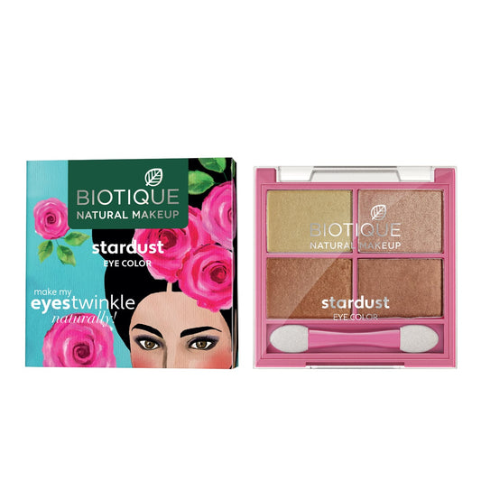 【Biotique】 Biotique Natural Makeup Stardust Eye Shadow, 7g｜ナチュラルメイク スターダスト アイシャドウ｜Earth Song（アースソング）
