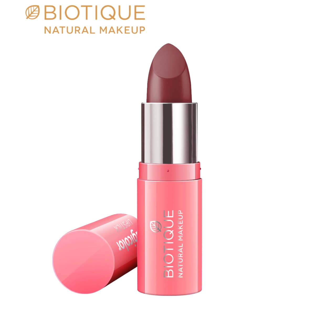 Biotique Natural Makeup Magicolor Lipstick, Cookie Crumble
