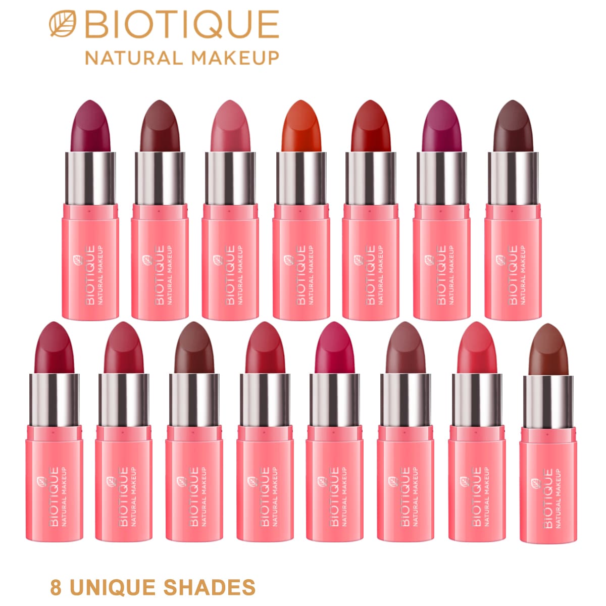 Biotique Natural Makeup Magicolor Lipstick, Cookie Crumble