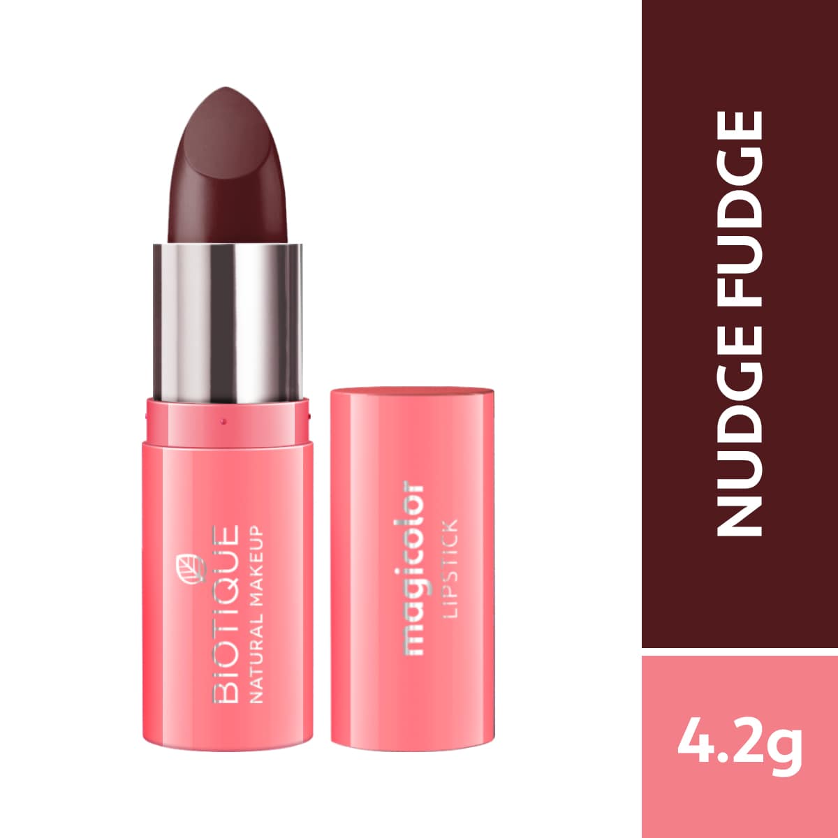 Biotique Natural Makeup Magicolor Lipstick, Cookie Crumble
