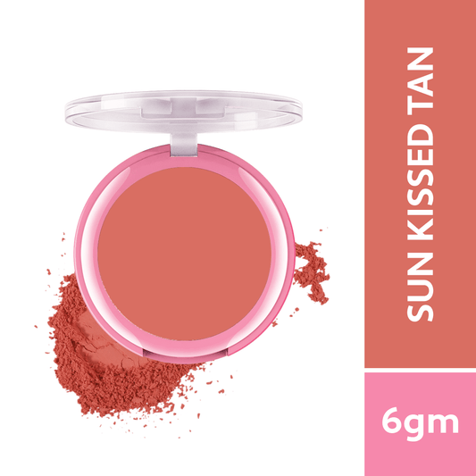 【Biotique】 Biotique Natural Makeup Starstruck Matte Blush Simmer in the Sun (Sun Kissed Tan)