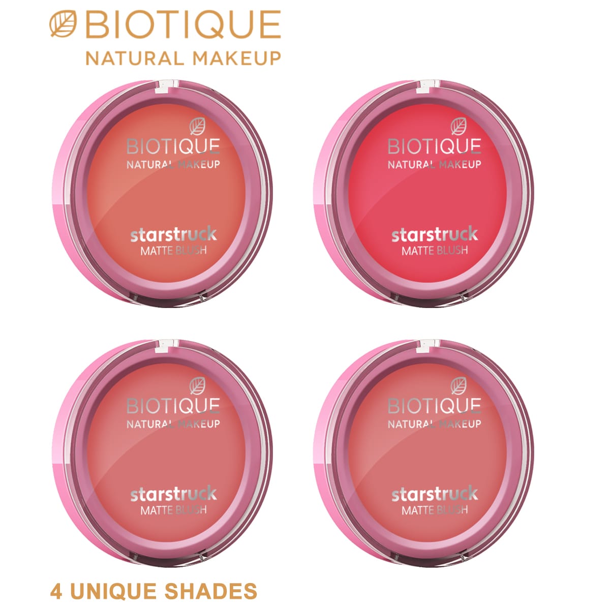 Biotique Natural Makeup Starstruck Matte Blush