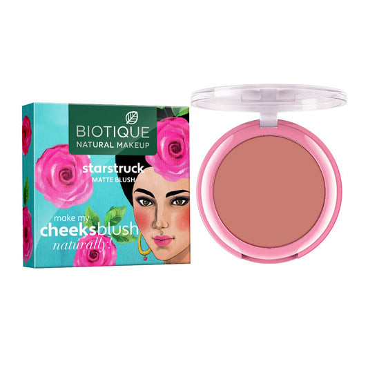 Biotique Natural Makeup Starstruck Matte Blush