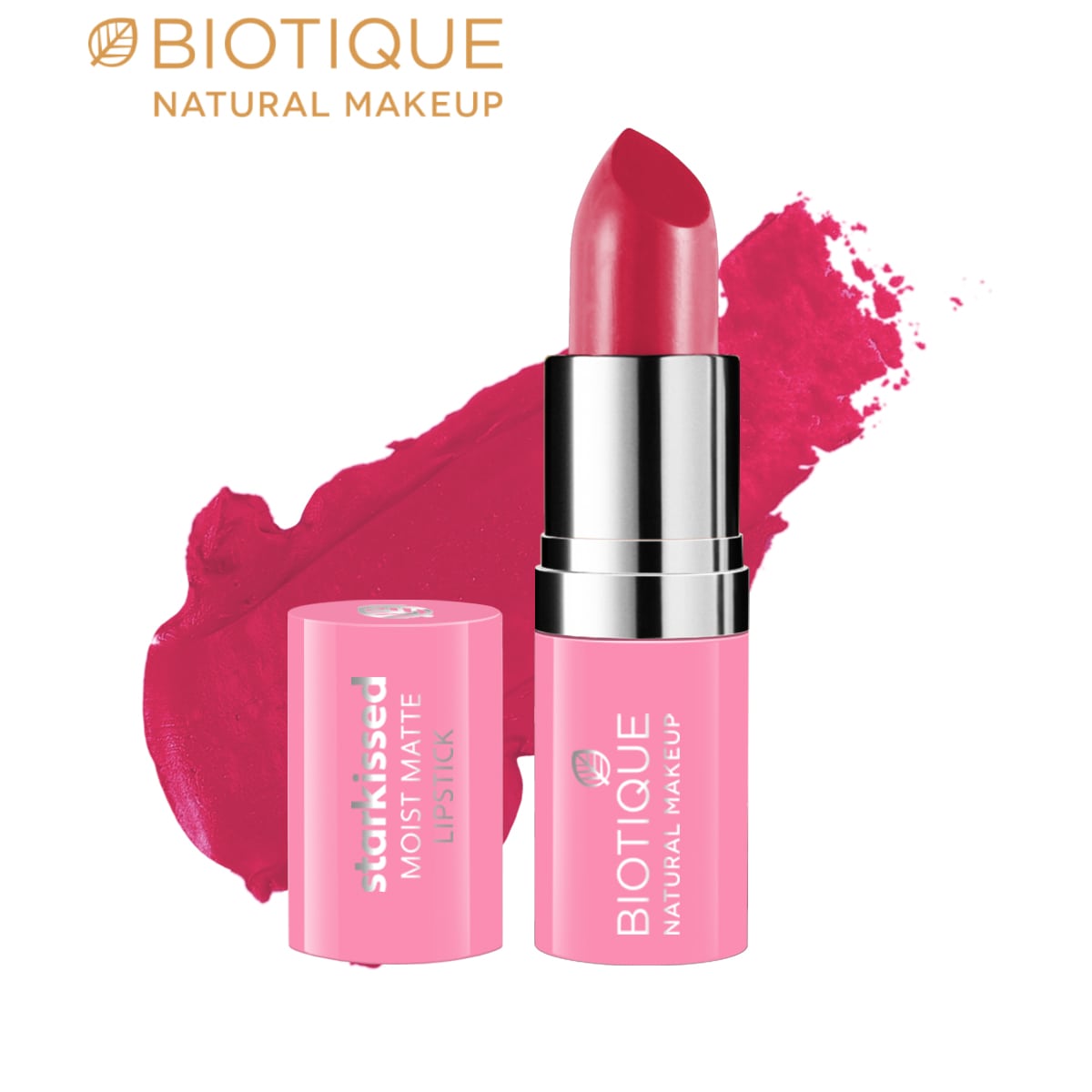 Biotique Natural Makeup Starkissed Moist Matte Lipstick, Date Night