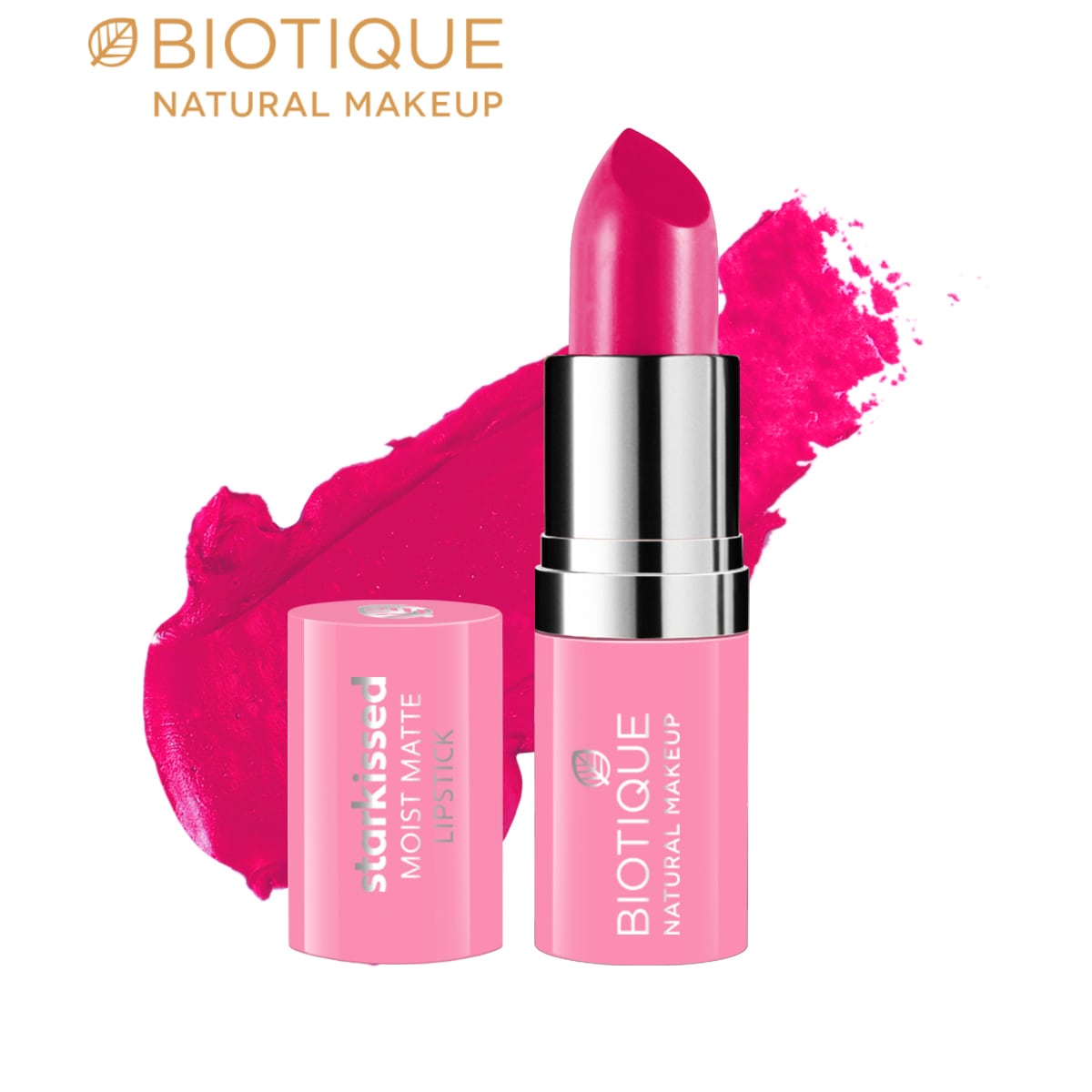 Biotique Natural Makeup Starkissed Moist Matte Lipstick, Date Night