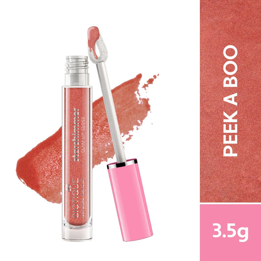【Biotique】 Biotique Natural Makeup Starshimmer Glam Lipgloss- 3.5g Peek A Boo