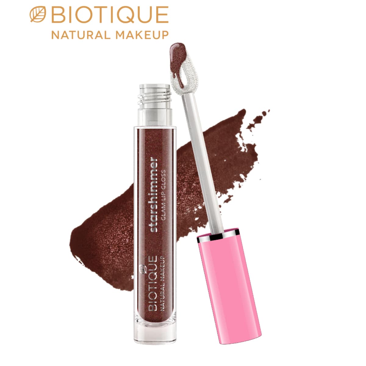 Biotique Natural Makeup Starshimmer Glam Lipgloss- 3.5g