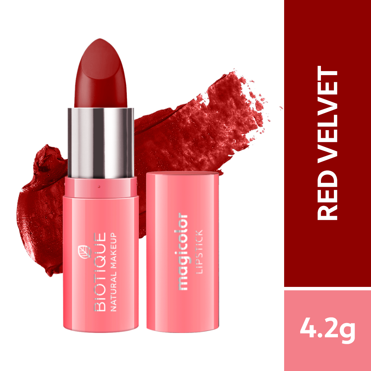 Biotique Natural Makeup Magicolor Lipstick, Cookie Crumble