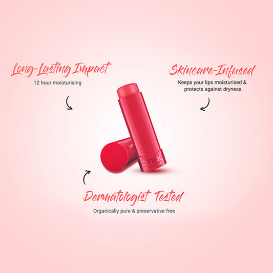 【Biotique】 Magikisses Lip Balm - 4 gm｜マジキッス リップバーム｜Peach It（ピーチイット）