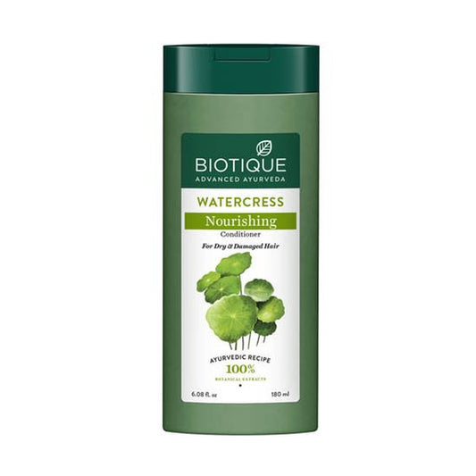 【Biotique】 WATERCRESS Nourishing Conditioner｜ウォータークレス ナリッシング コンディショナー｜180ML