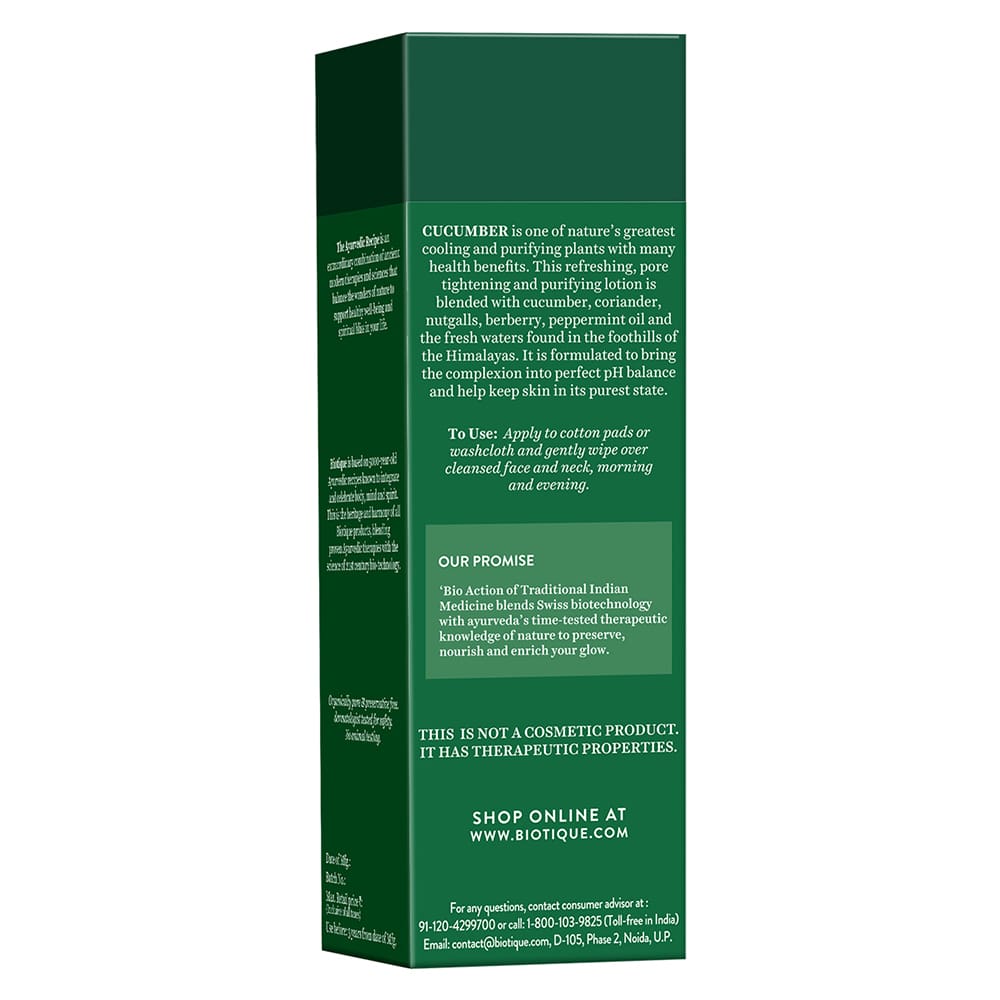 CUCUMBER Pore Tightening Refreshing Toner