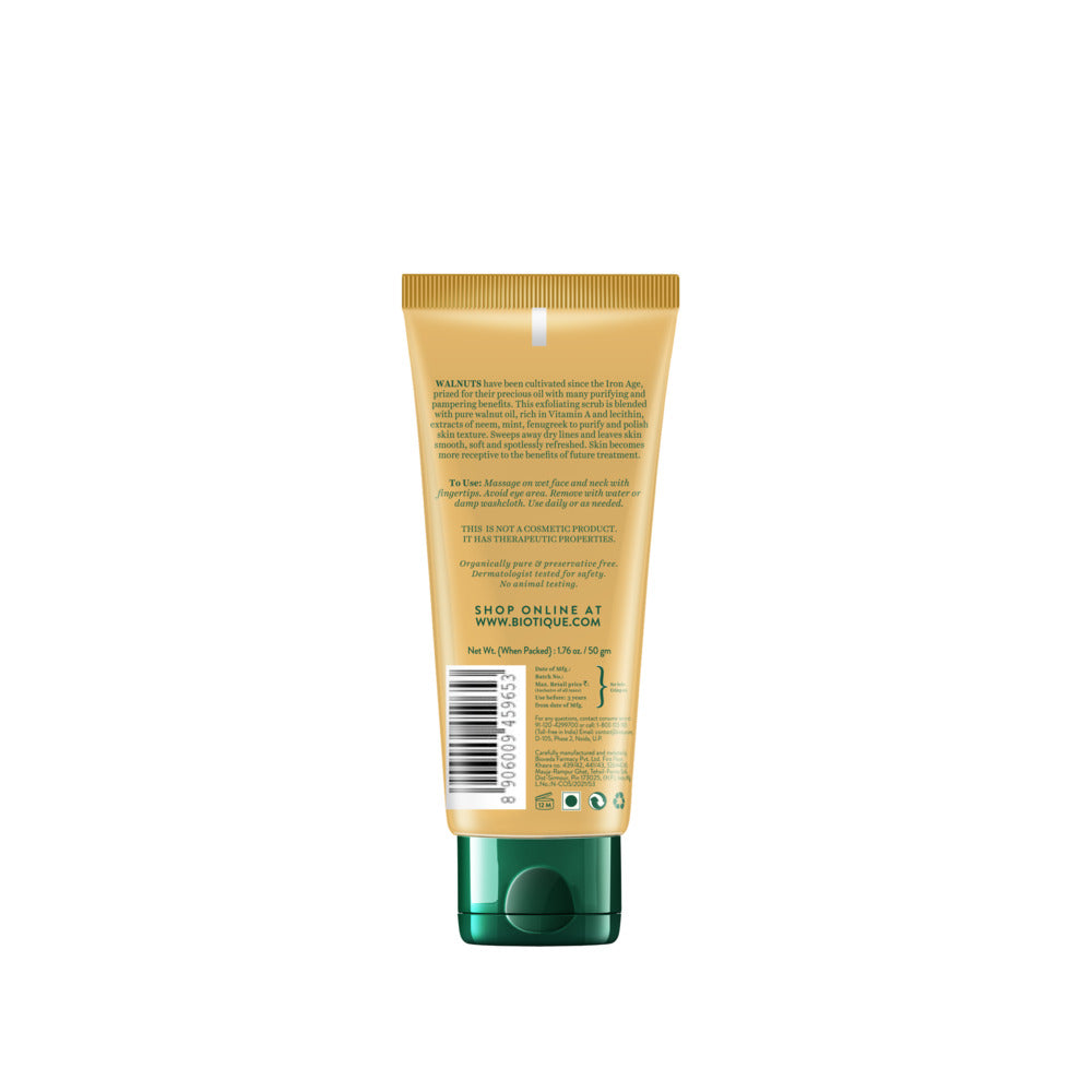 WALNUT Exfoliating & Polishing Face Scrub